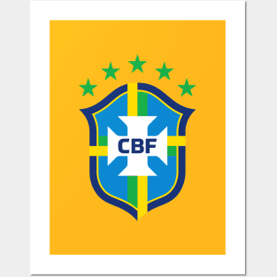 Brazil Football Club Posters and Art